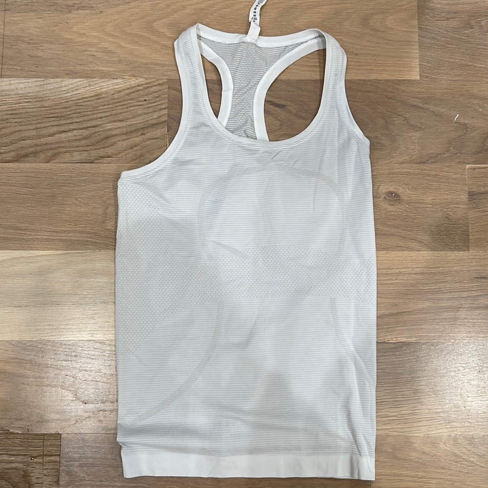 Lululemon white tank